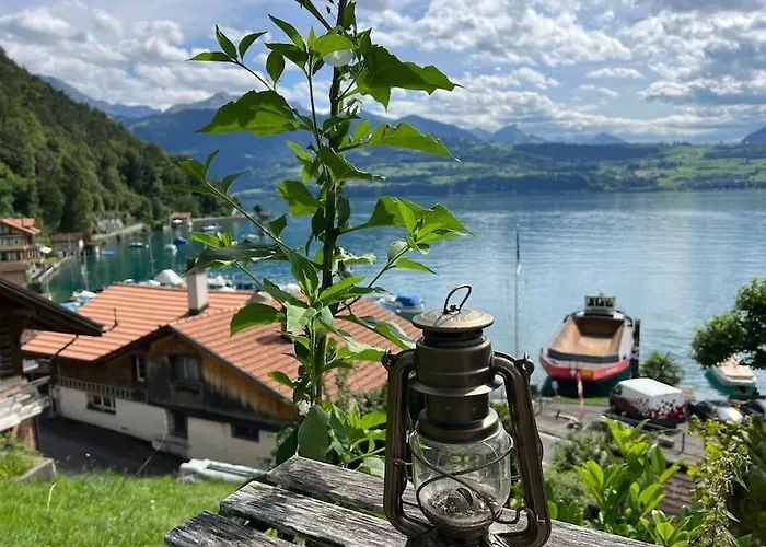Bijou Loft - Charming Loft On Lake Thun Near Interlaken